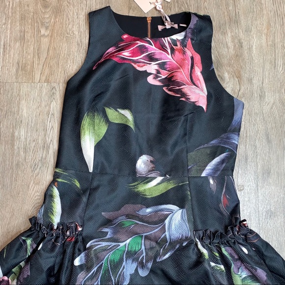 NWT Ted Baker | Sarahe Floral Dress - Picture 7 of 14